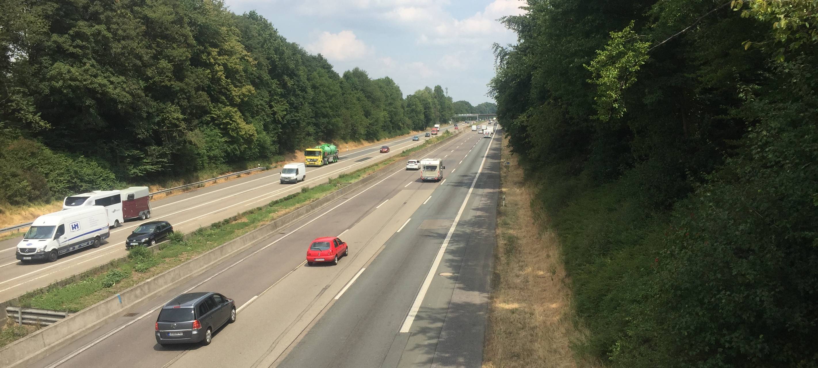 A1, Autobahn, Rastplatz, Fester Weg, Steinbüchel, Autos, Straßen, Straßen NRW