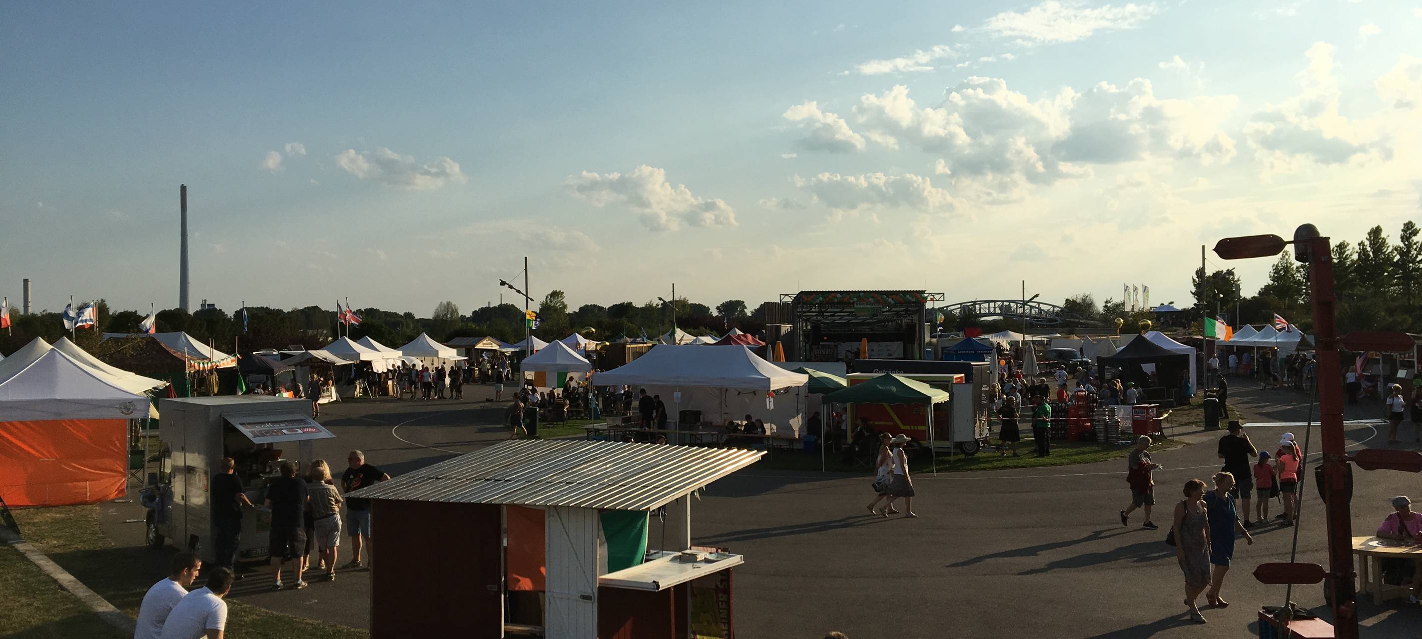 Irish Days trotz Extremwetter gut besucht