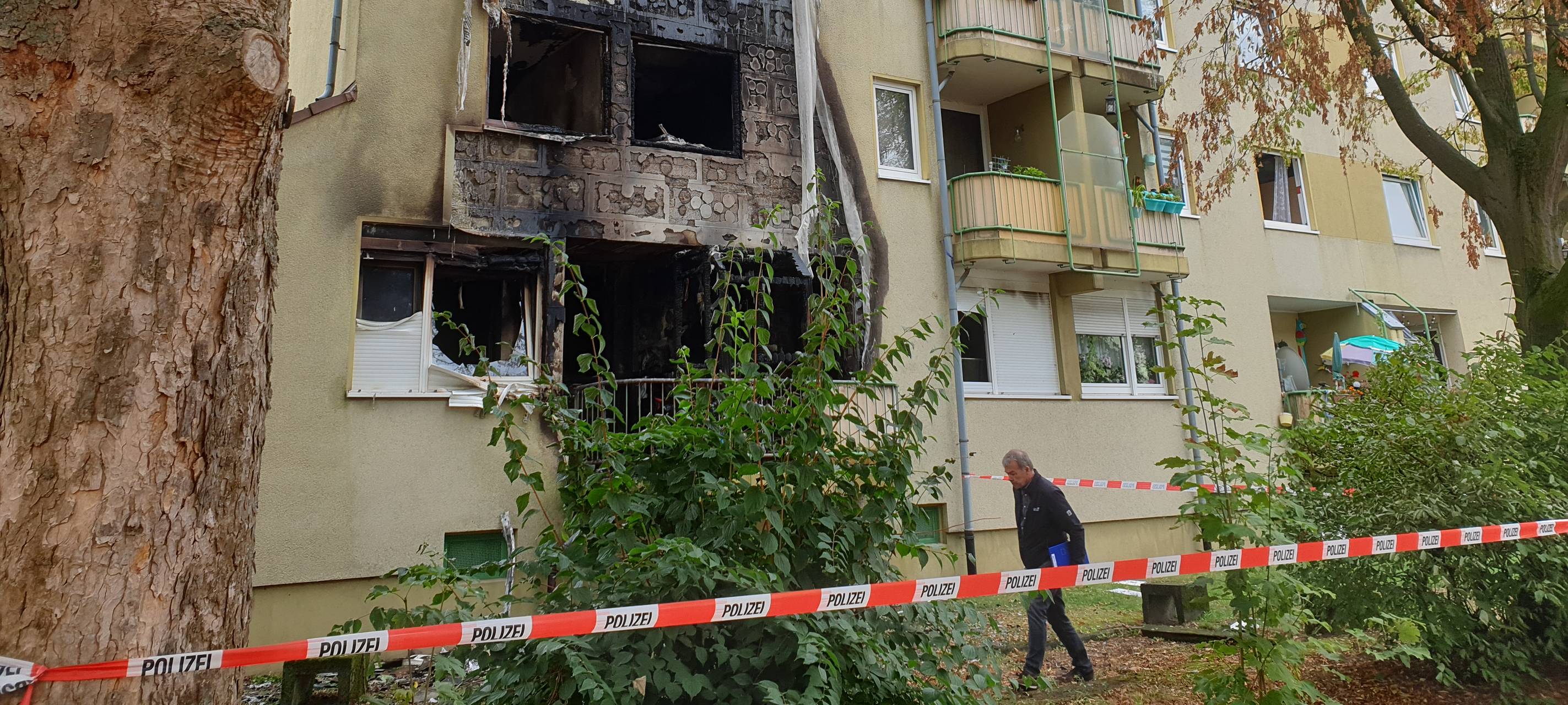 Brandhaus: Alle Familien in neuen Wohnungen