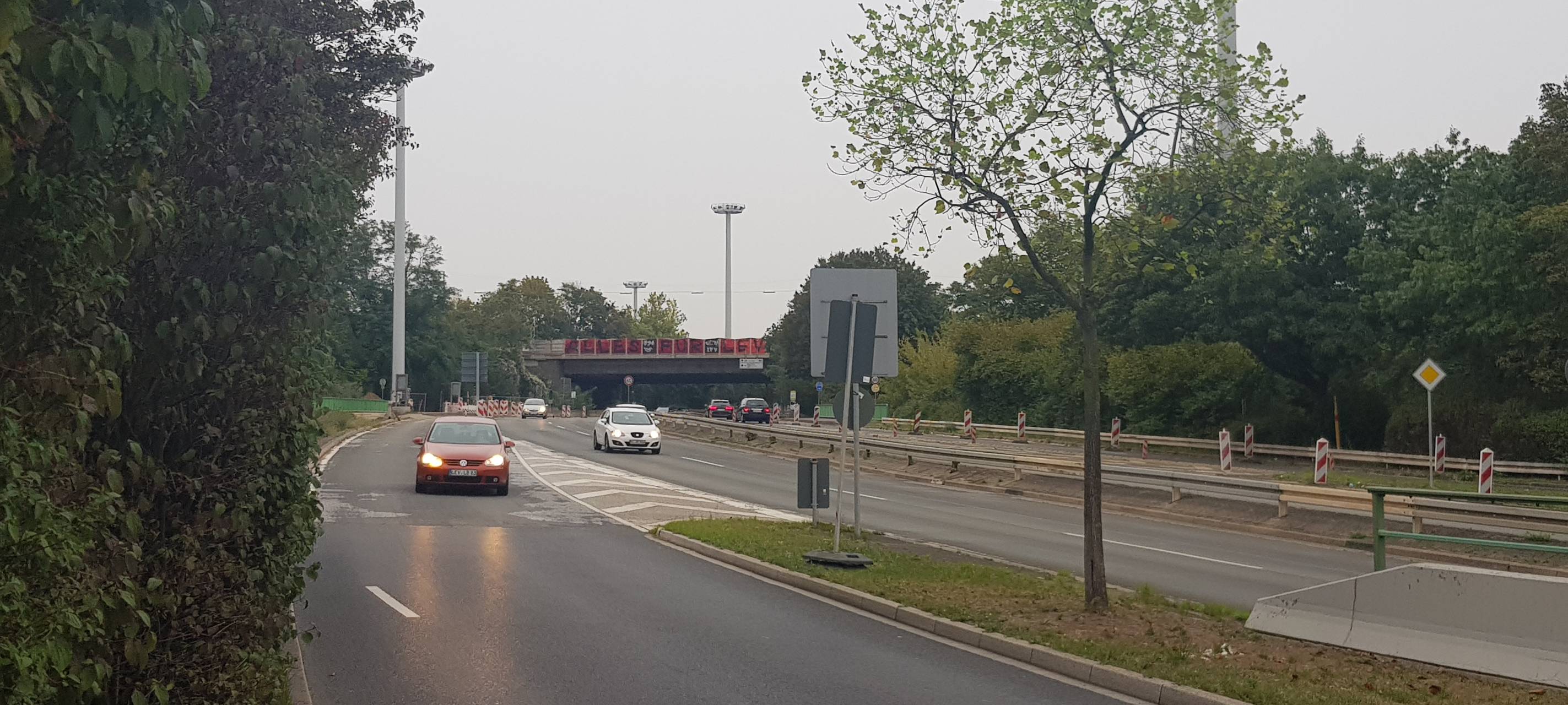 Europaring einspurig