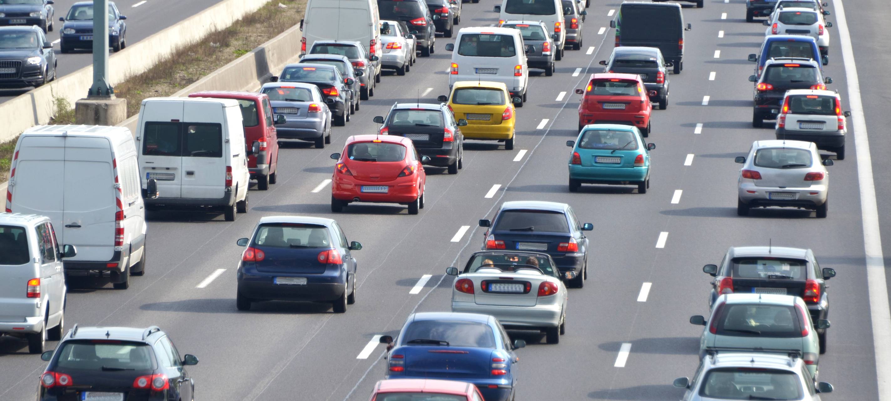 Stau, Sperrung, Autobahn