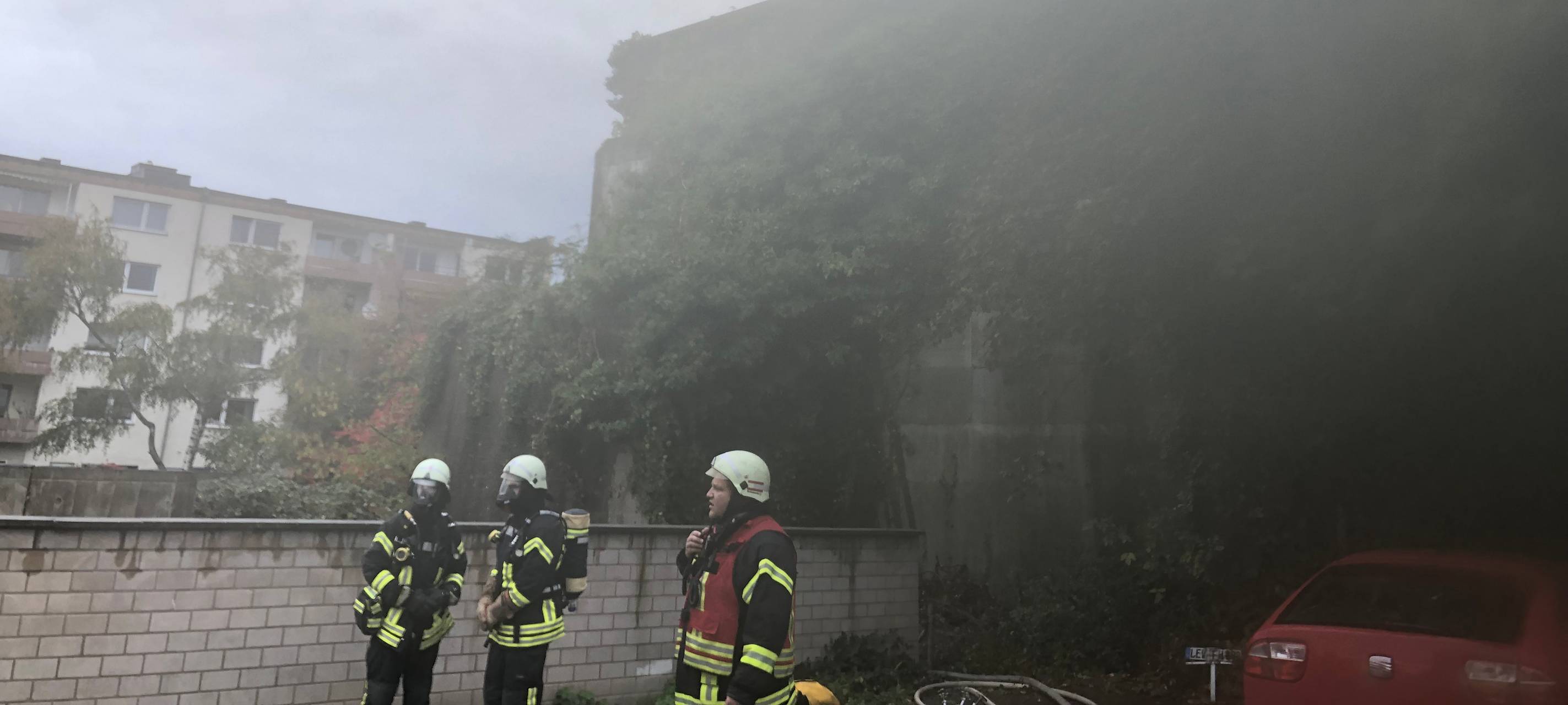 Brand in Wiesdorf