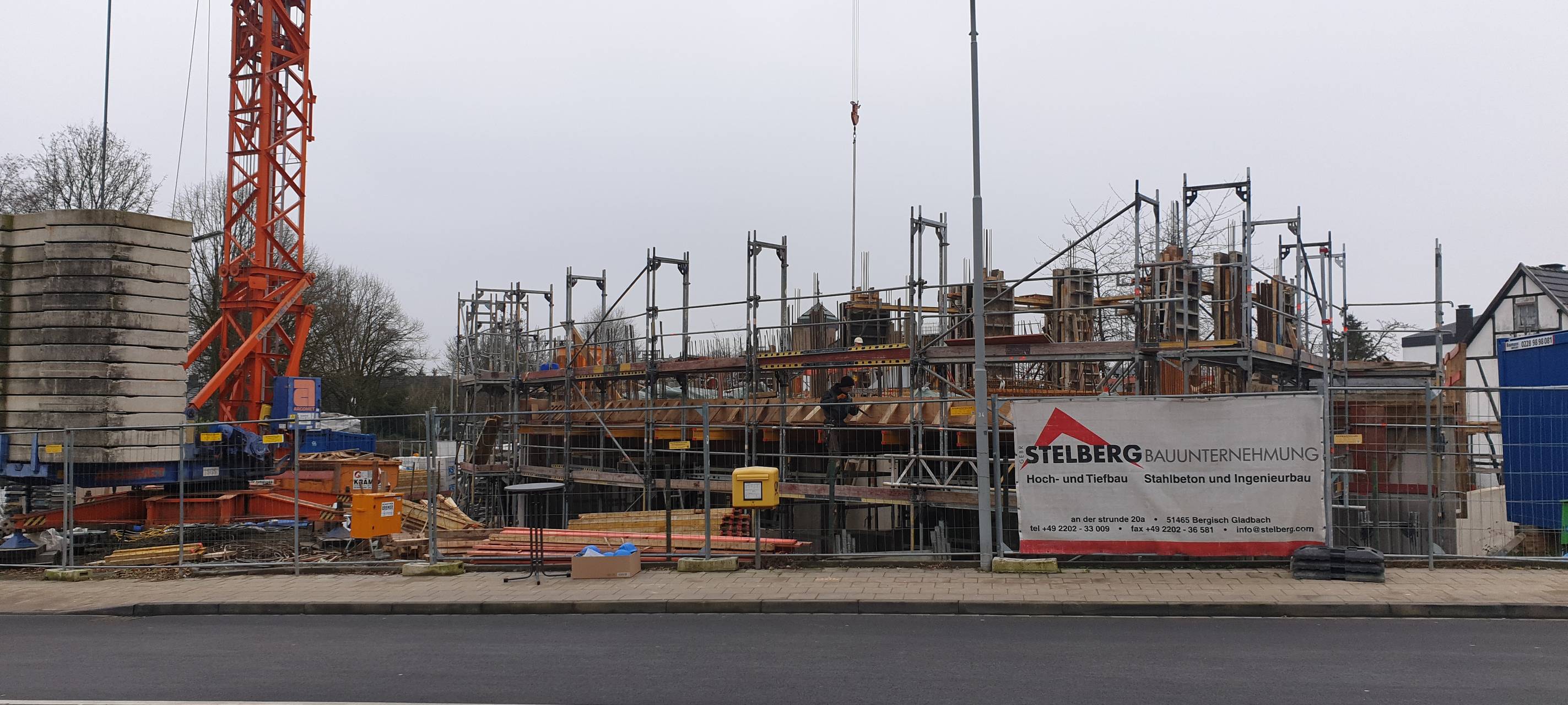 PalliLev, Hospiz, stationäres Hospizzentrum, Baustelle