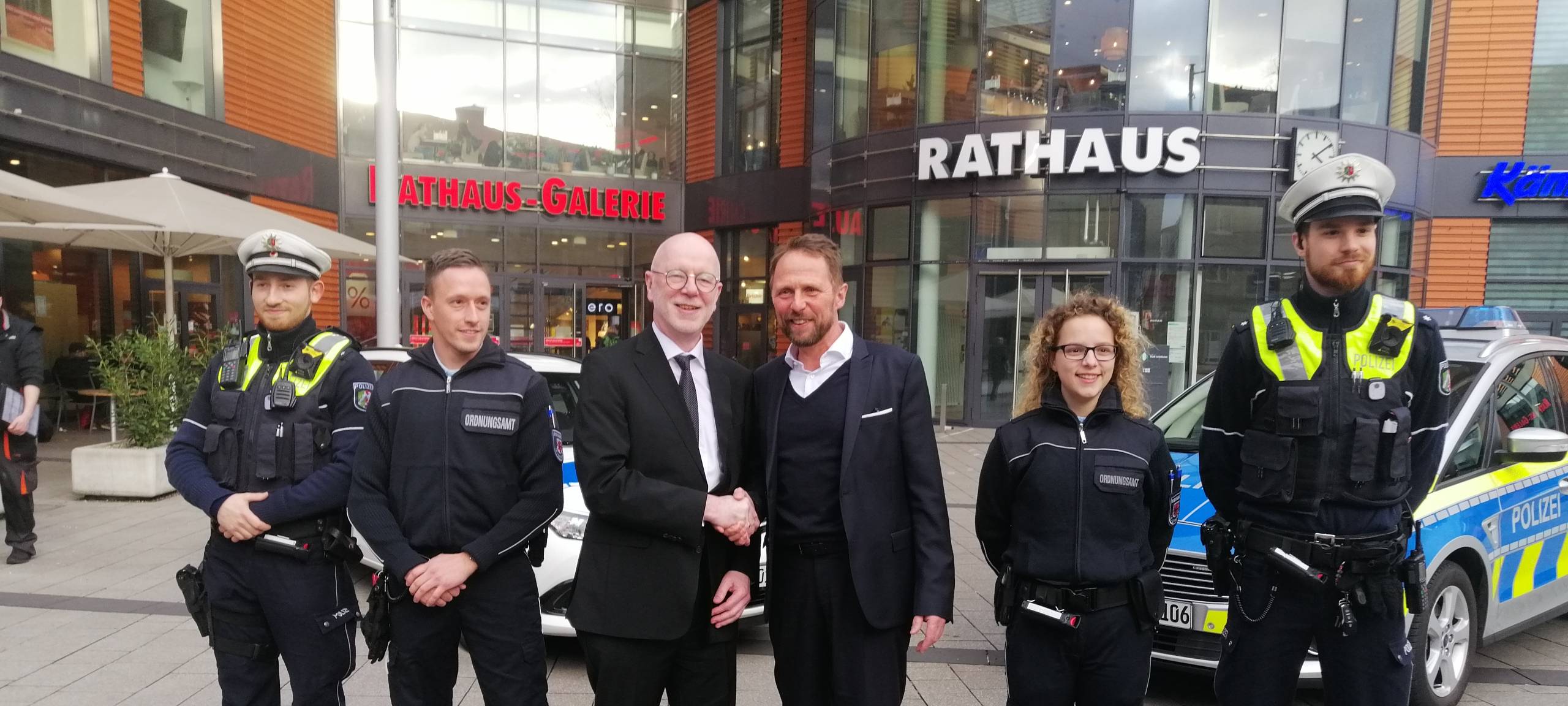Ordnungsamt geht mit Polizei auf Streife