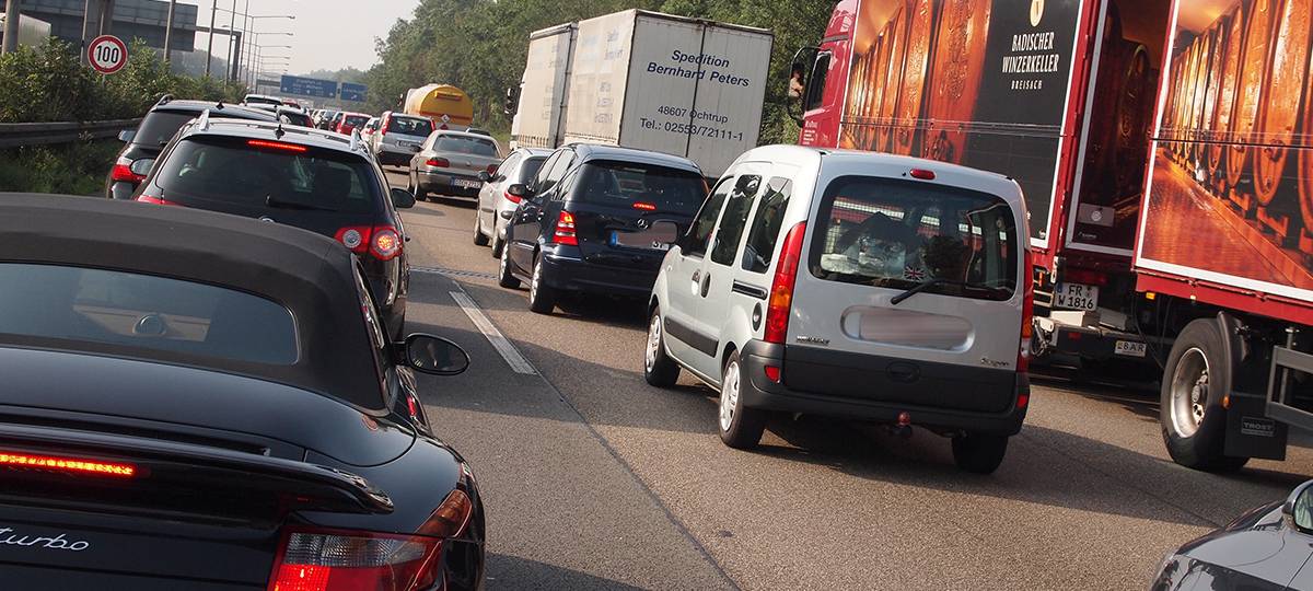 A3 in Leverkusen wieder Stau-Hochburg
