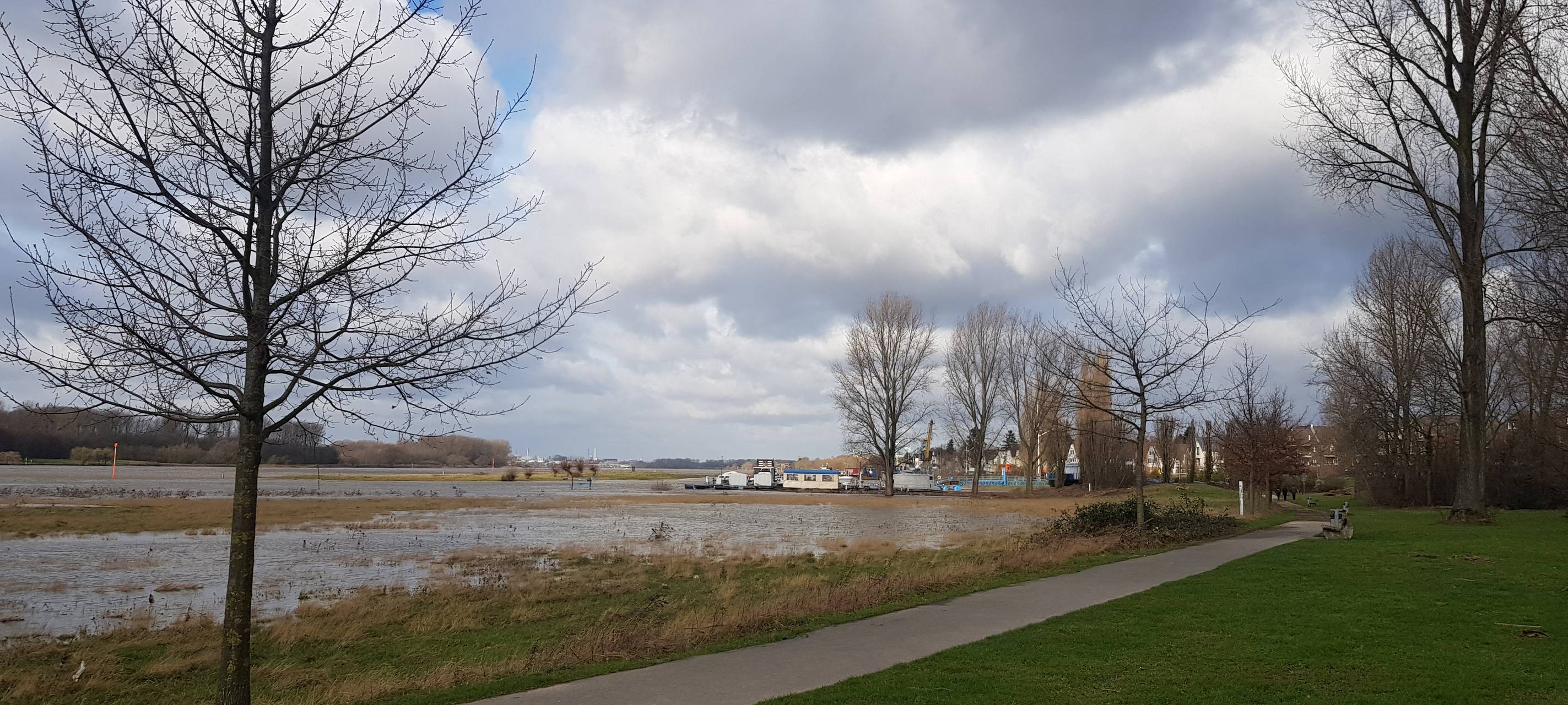 Rhein, Hitdorf