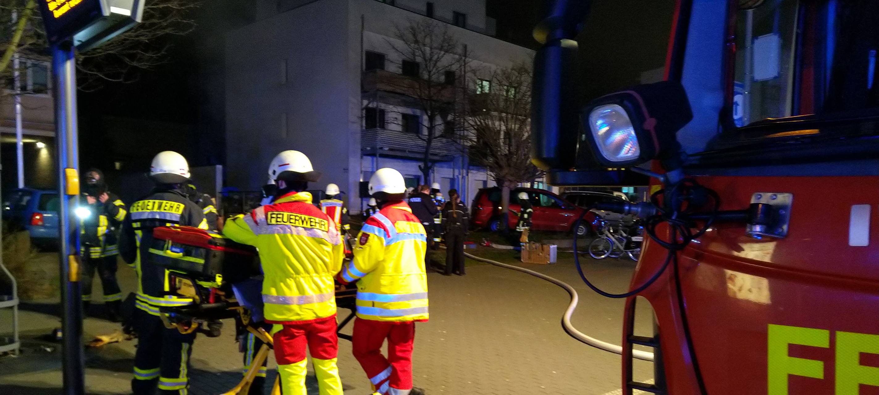 Feuer in Manfort