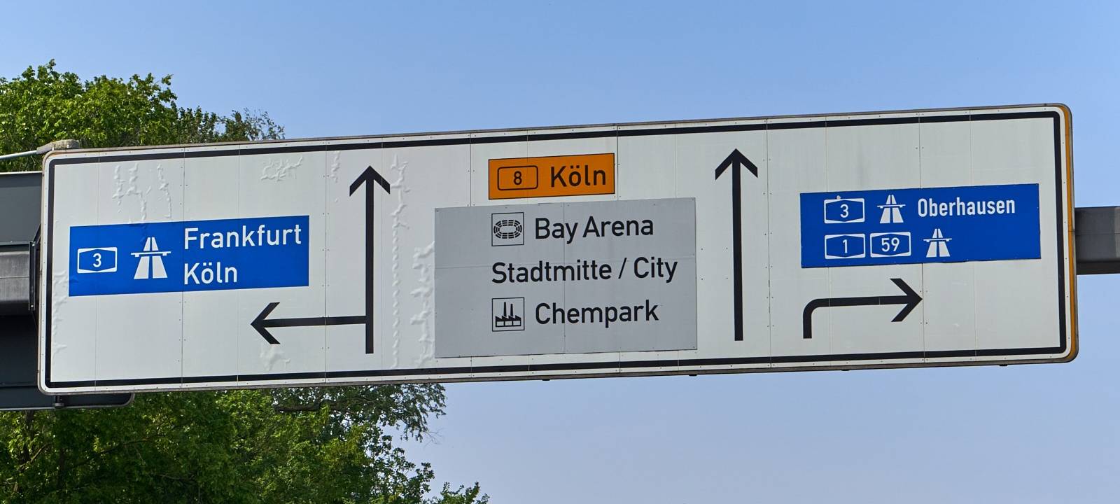 Autobahnschild, Autobahn, Schild, Symbolbild, A1, A3, A59
