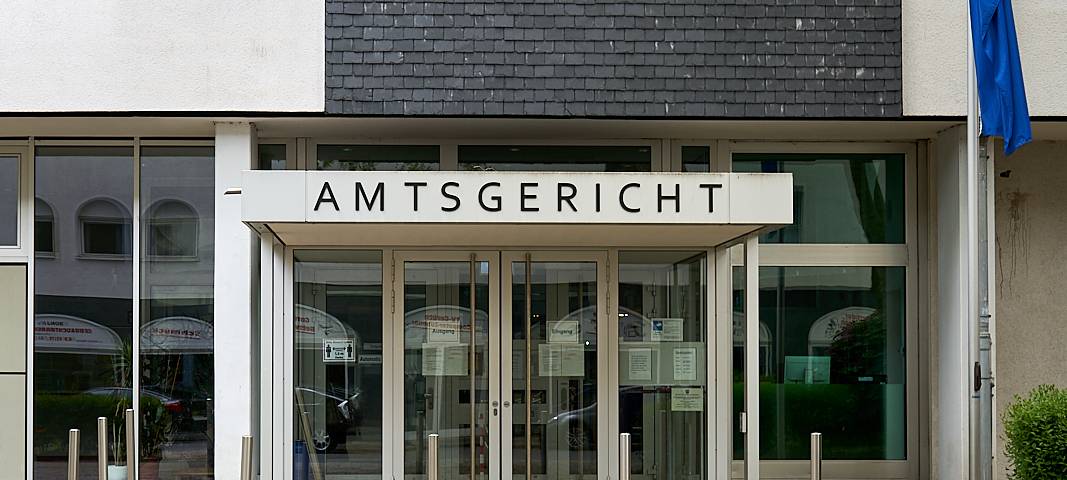 Amtsgericht Opladen, Opladen, Gericht, Polizei, Gericht, Symbolbild