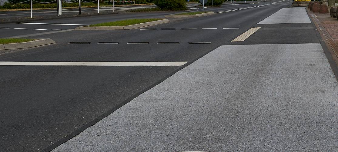 Fahrradweg. Symbolbild, Radweg