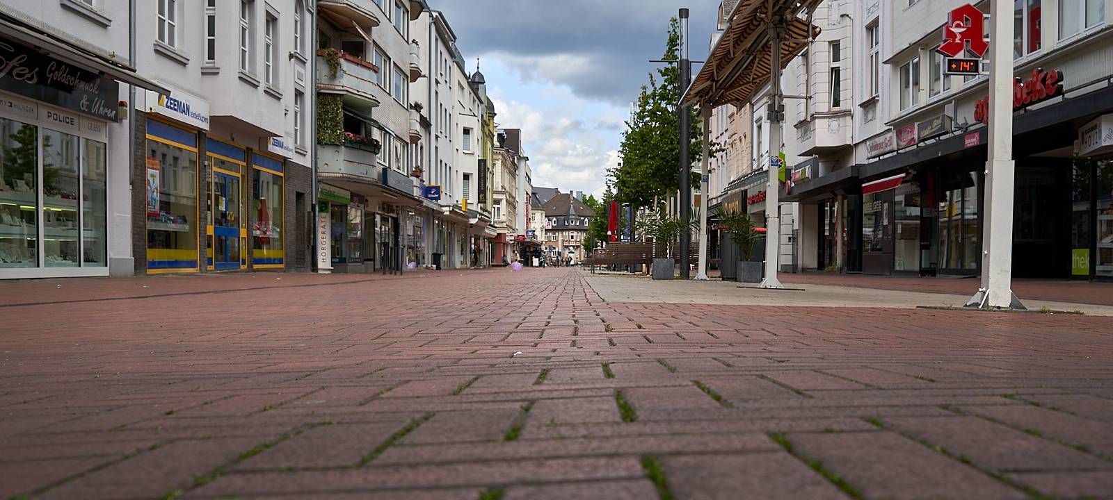 Fußgängerzone Opladen, Opladen, Fußgängerzone, Symbolbild