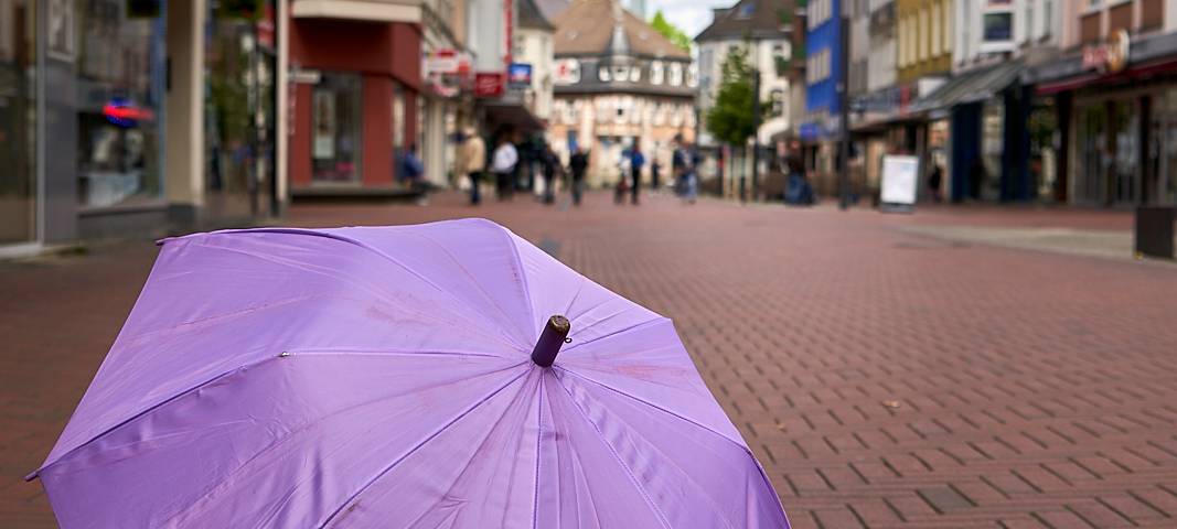 Fußgängerzone Opladen, Opladen, Fußgängerzone, Symbolbild