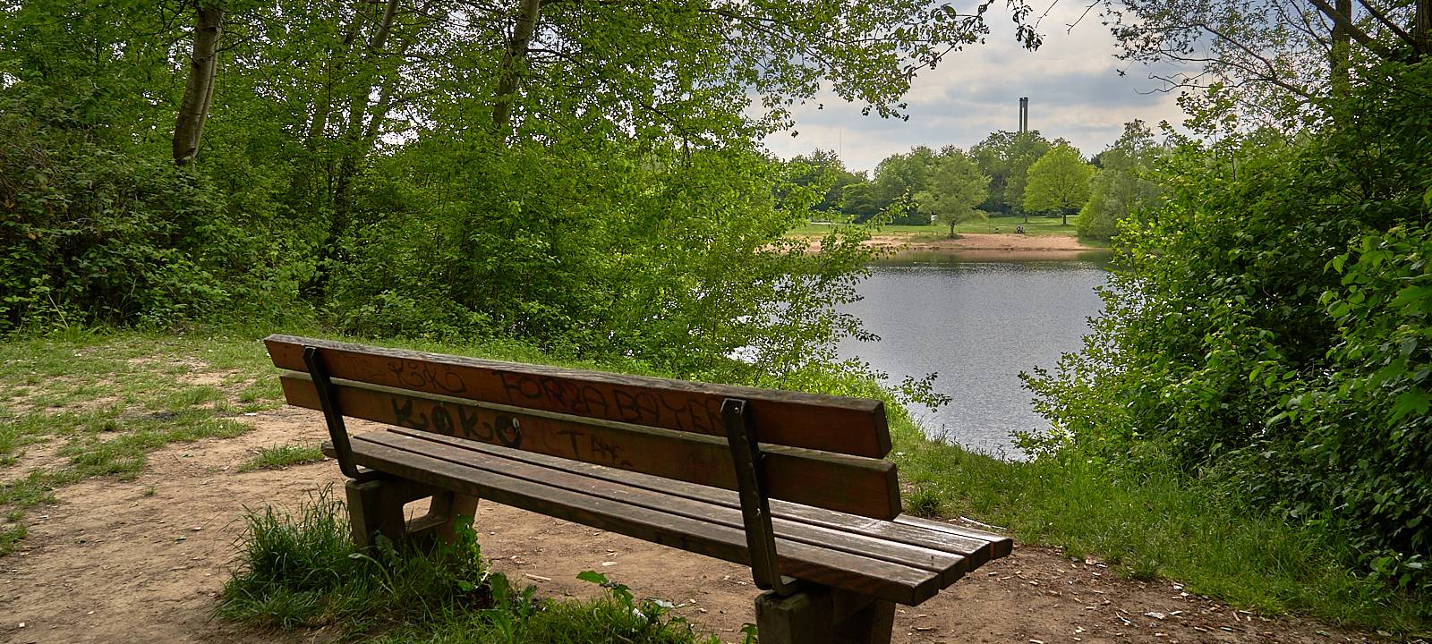 Silbersee, Küppersteg, See, Sand, Badesee, schwimmen, Symbolbild