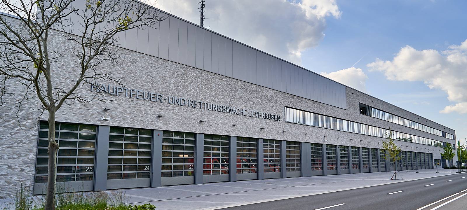 Feuerwehr Leverkusen, Feuerwehrwache, Wache, Neu, Symbolbild, Chempark