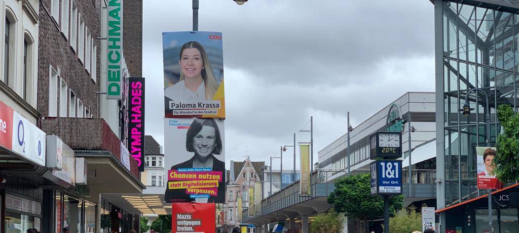 Leverkusen: Start der Kommunalwahl-Plakatierung