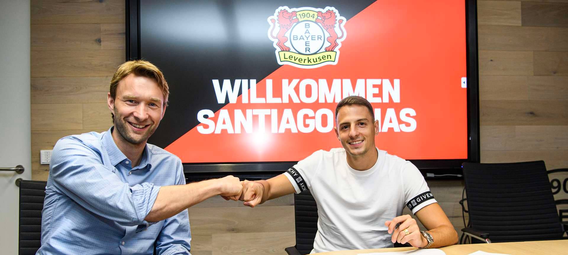 Arias unterschreibt Vertrag bei Bayer 04