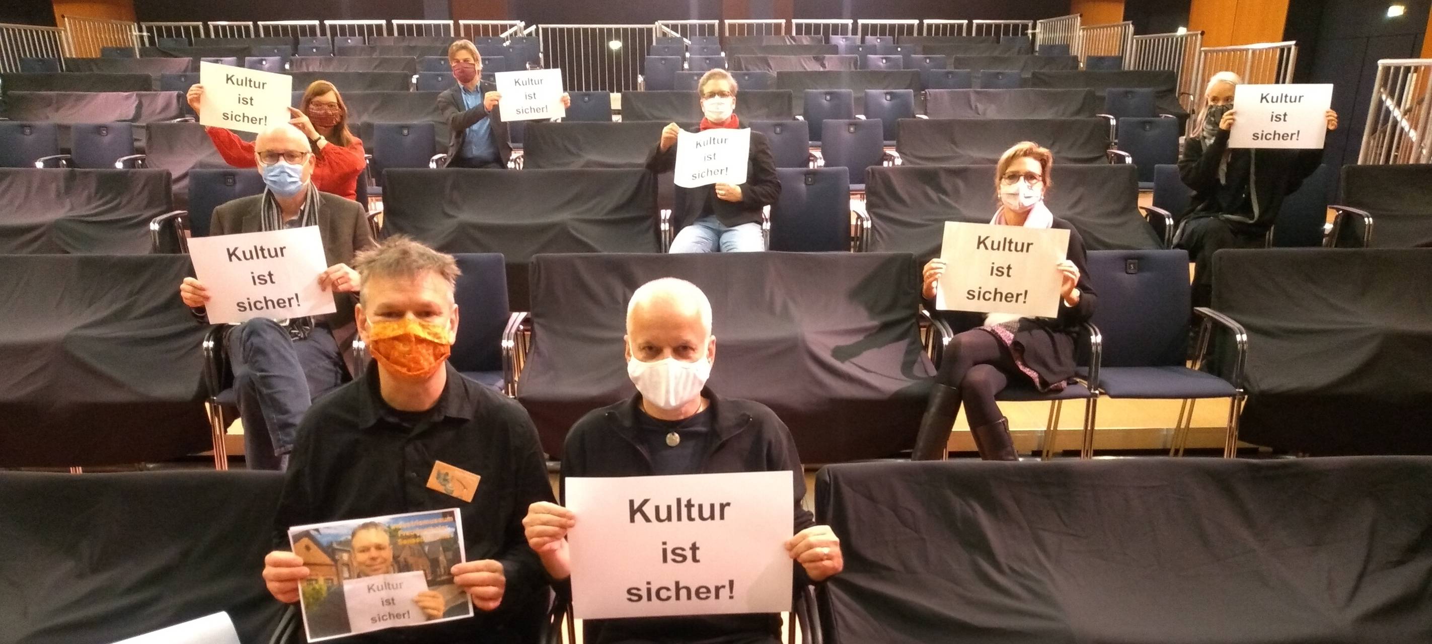 Leverkusener Kulturbranche demonstriert