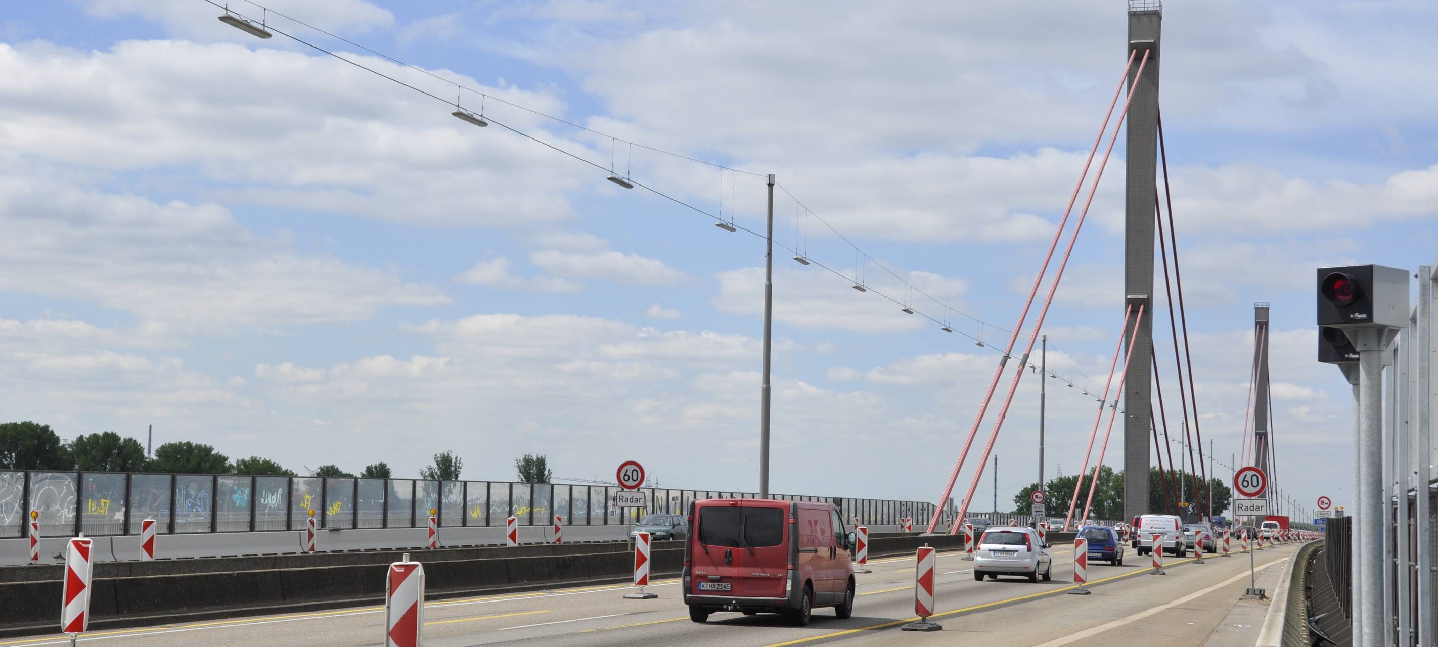 A1 LKW-Sperranlage repariert