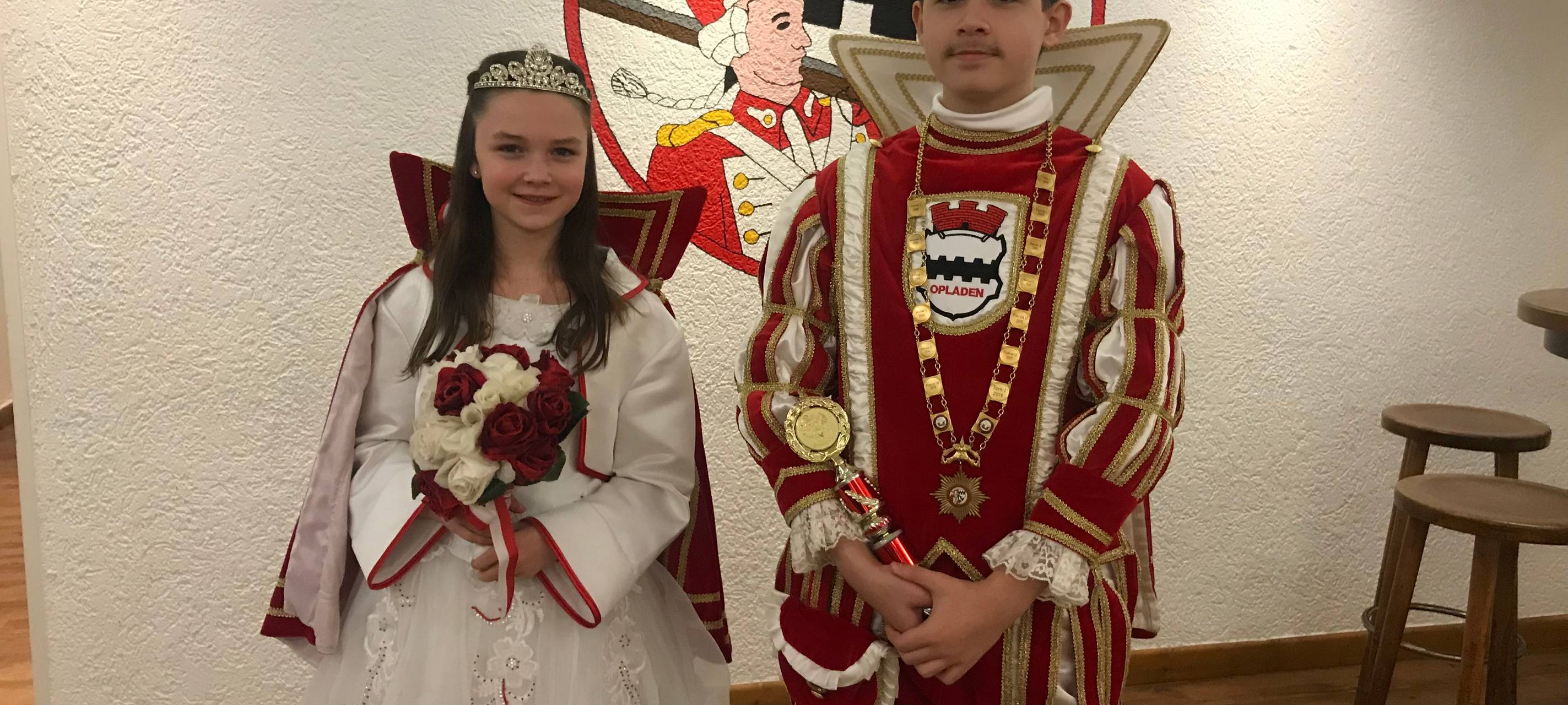 Corinna I. und Tom I. - das neue Kinderprinzenpaar