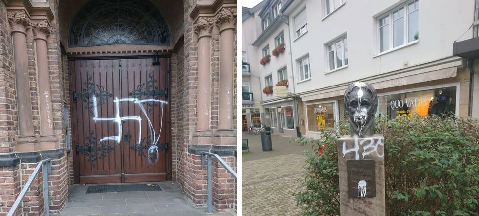 Ermittlungen wegen Hakenkreuz-Graffiti in Schlebusch