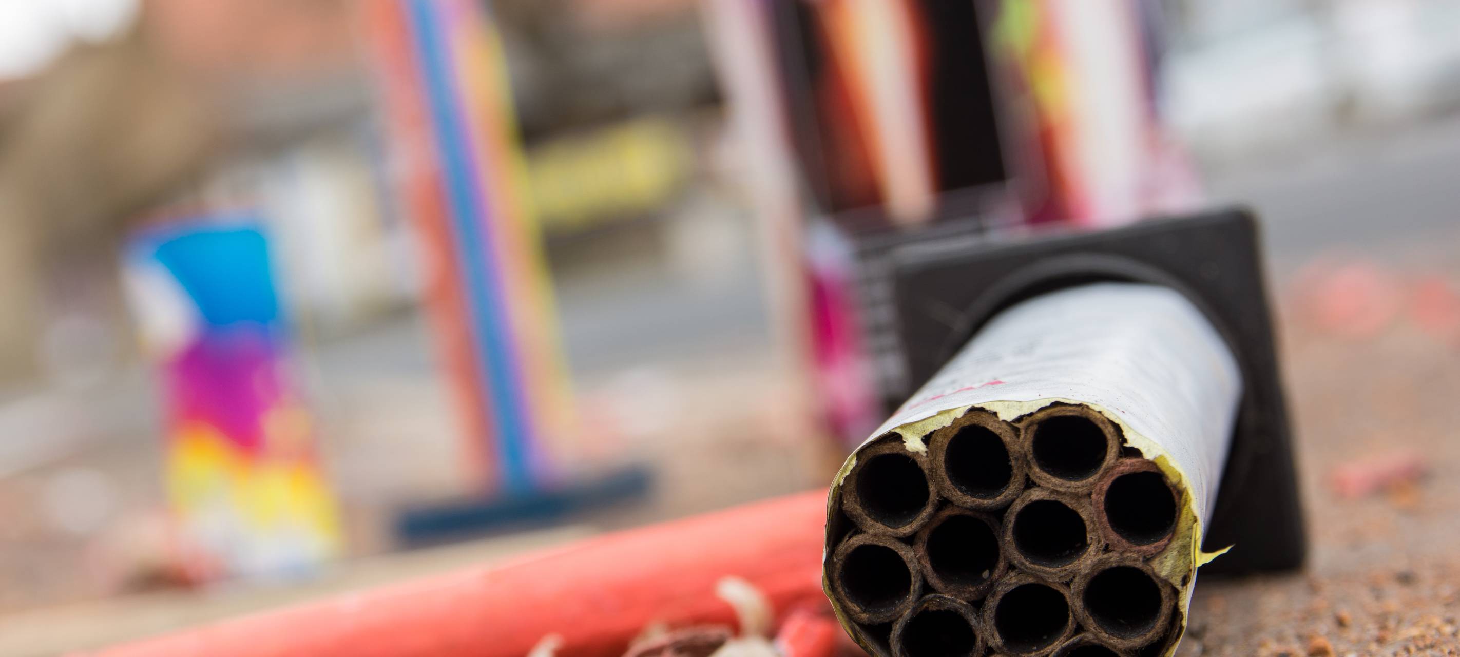 Silvester-Aufräumarbeiten in Leverkusen