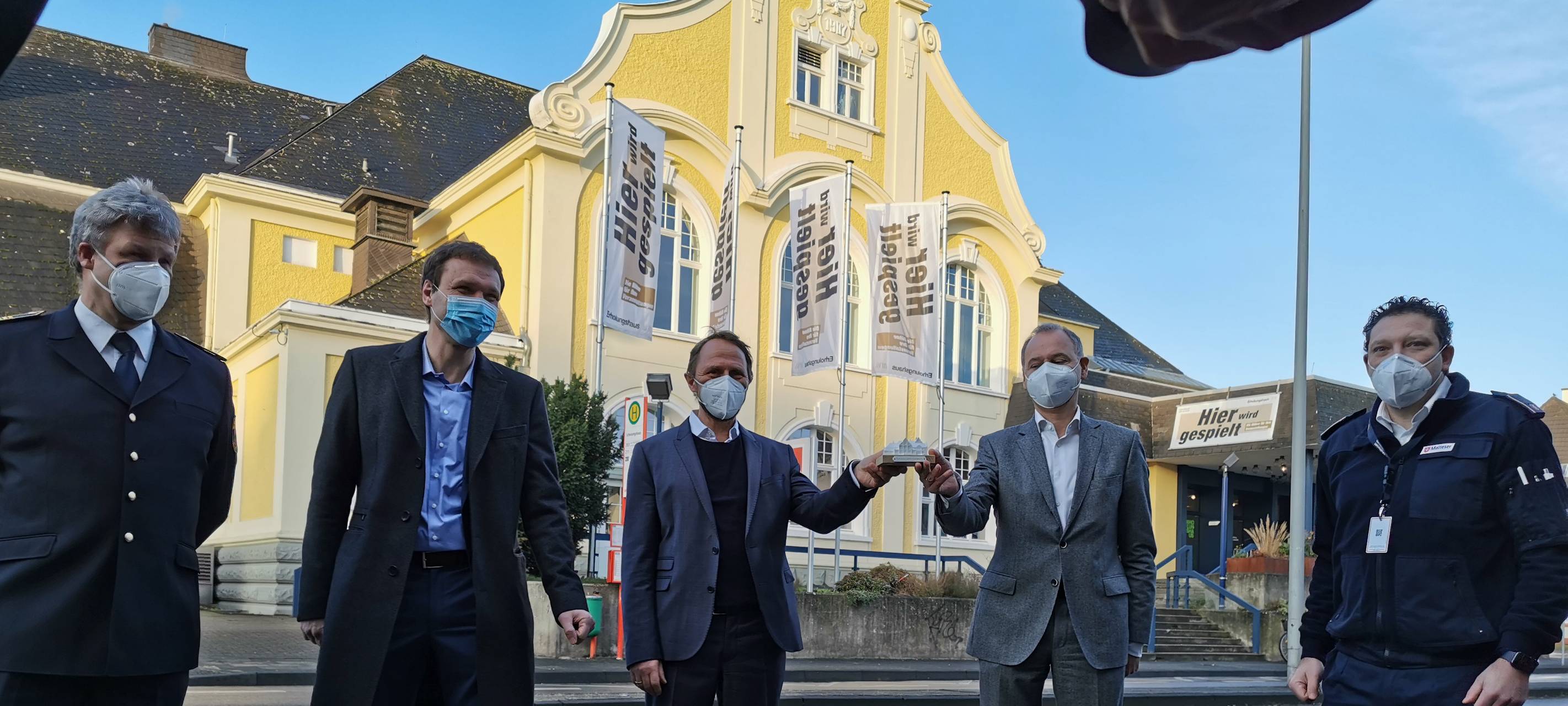 Rundgang durch das neue Impfzentrum
