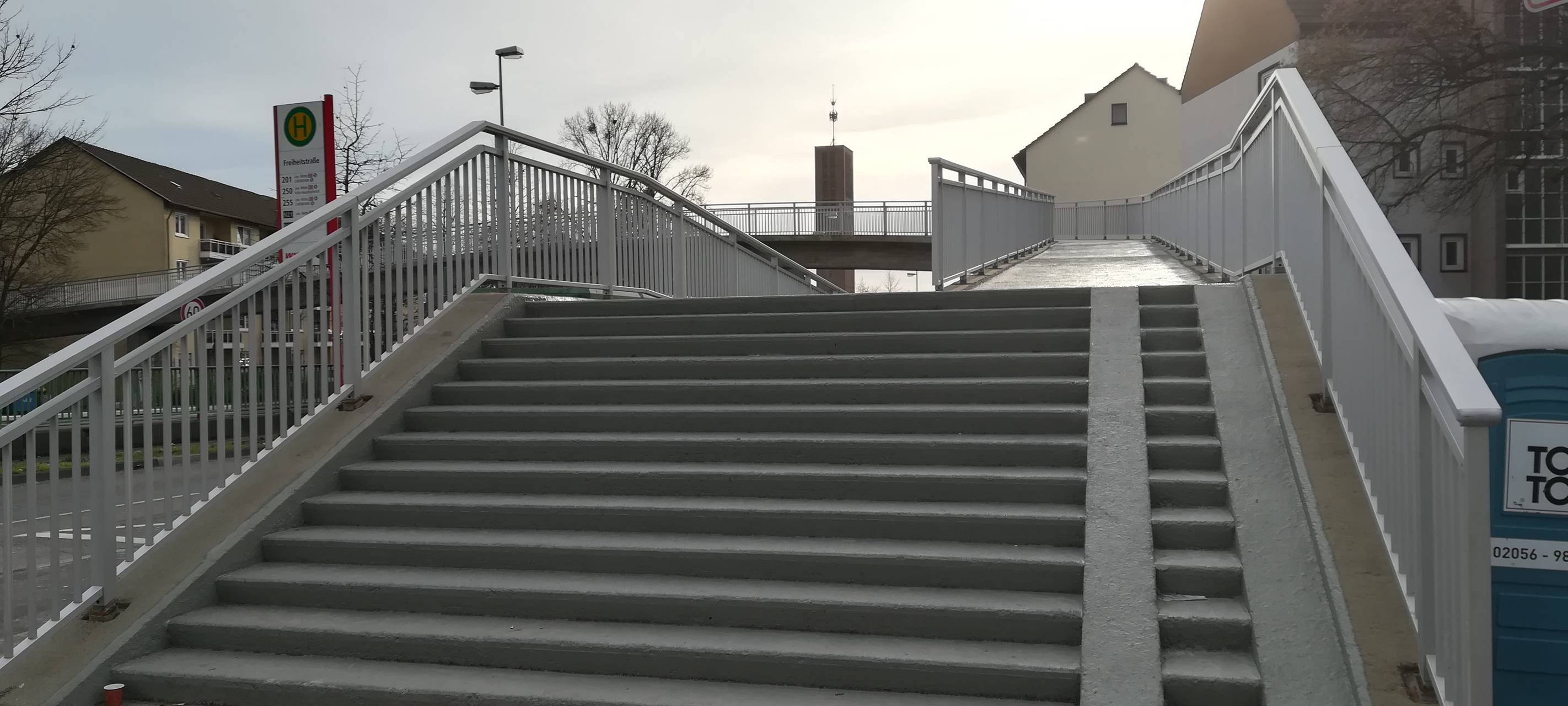 Fußgängerbrücke in Küppersteg wieder frei