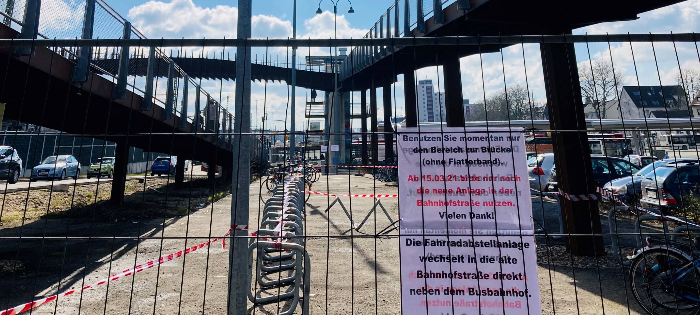 Fahrradbrücke in Opladen ab heute gesperrt