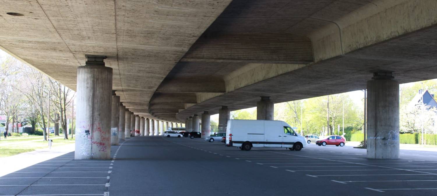 Autobahnausbau Leverkusen: Doch Parkhaus für Bayer 04?