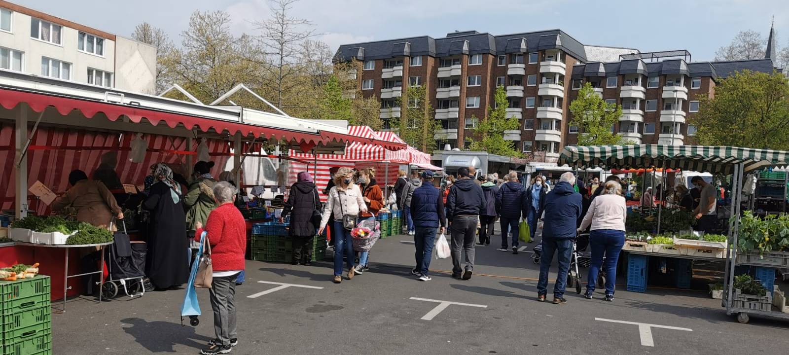 Kein eigener Wochenmarkt für Leverkusen-Hitdorf