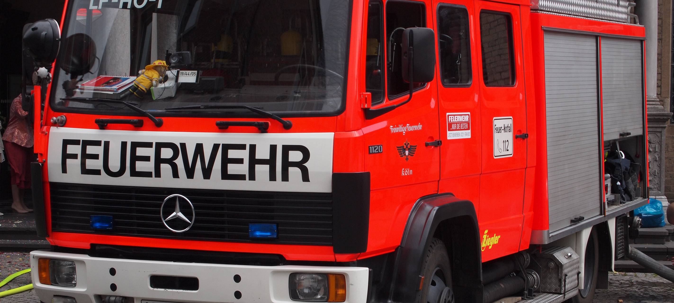 Dach drohte wegzufliegen