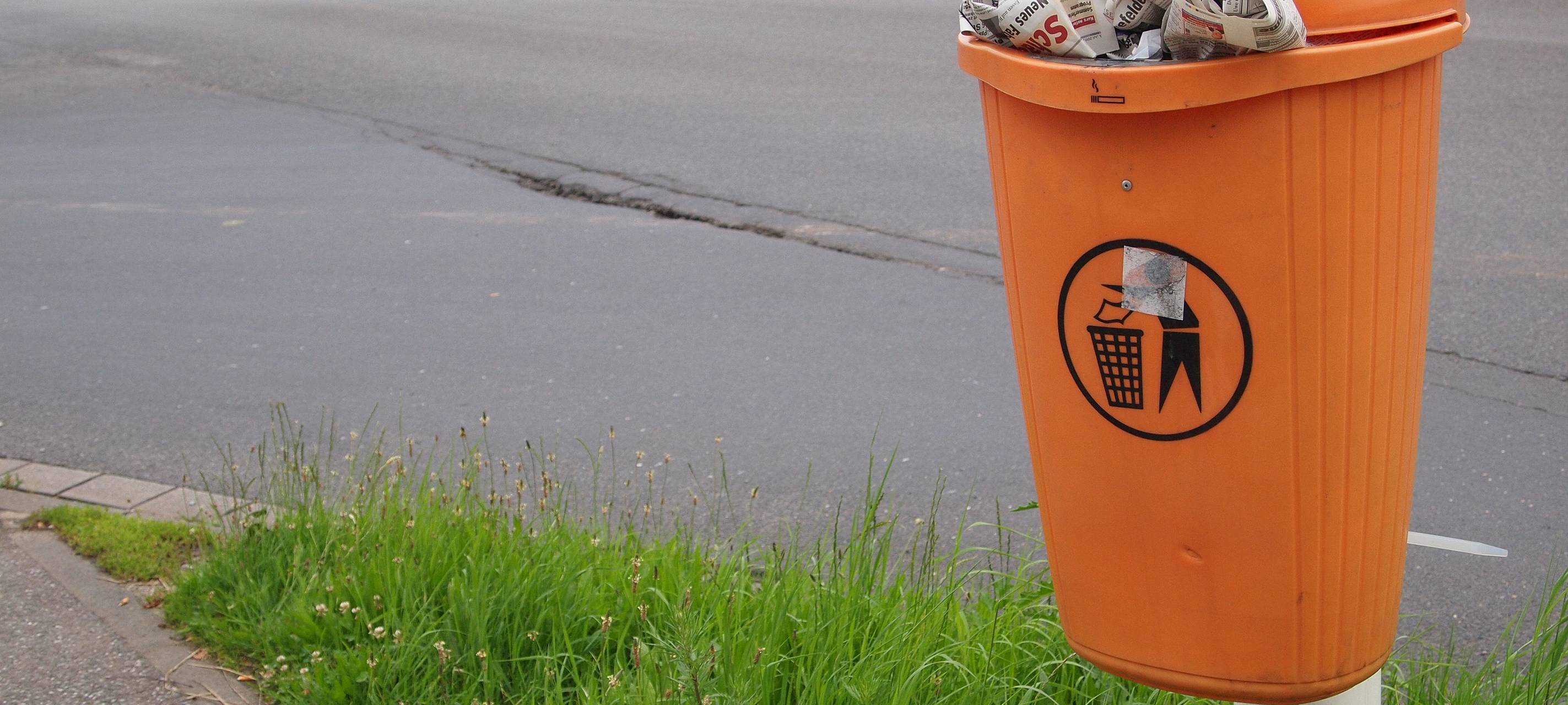 Immer mehr Müll in Leverkusen