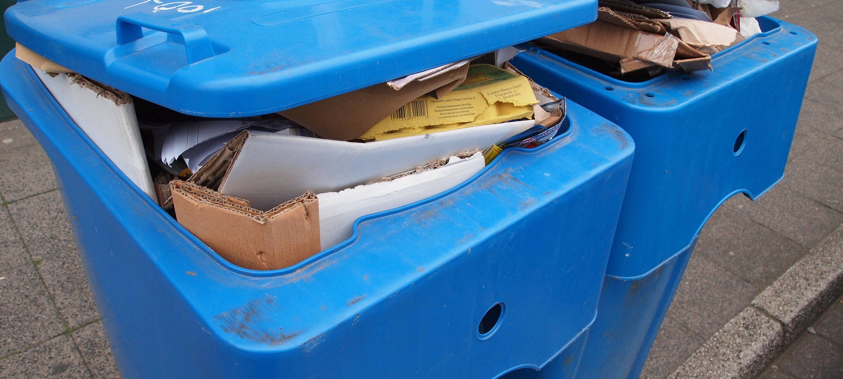 Probleme mit Verpackungsmüll