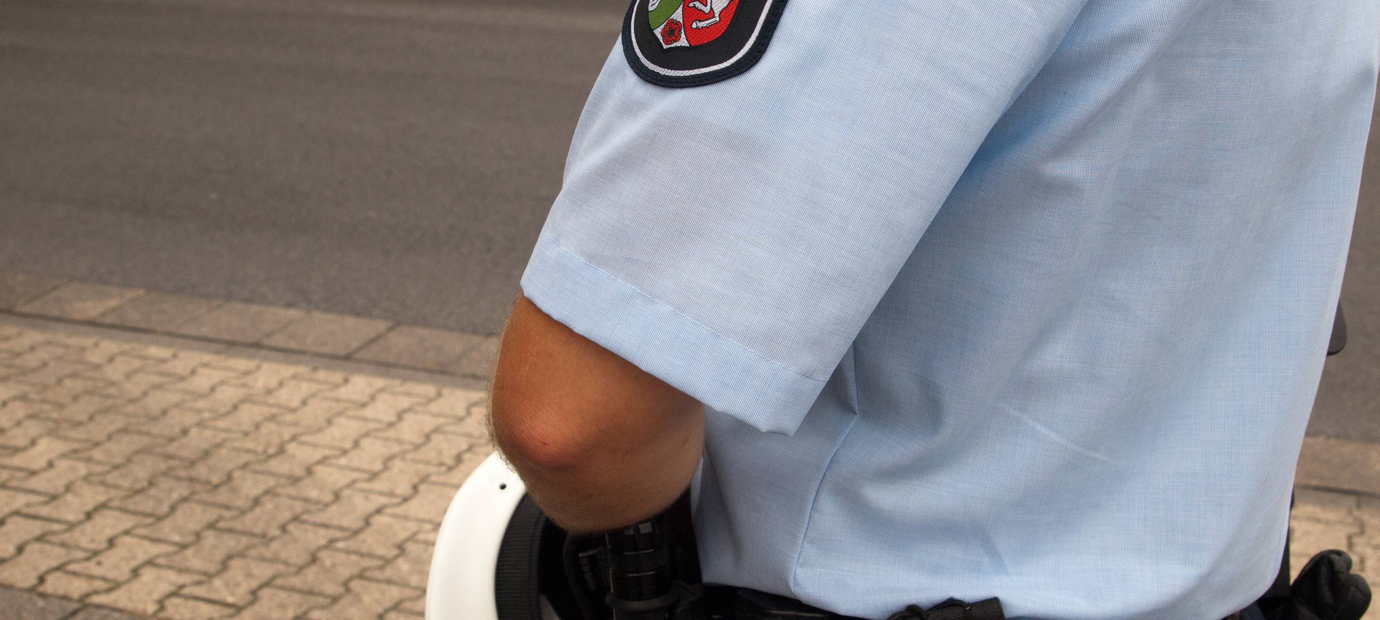 Polizeipräsenz in Leverkusen