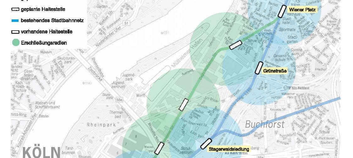 Stadtbahnlinie 4 soll verlängert werden