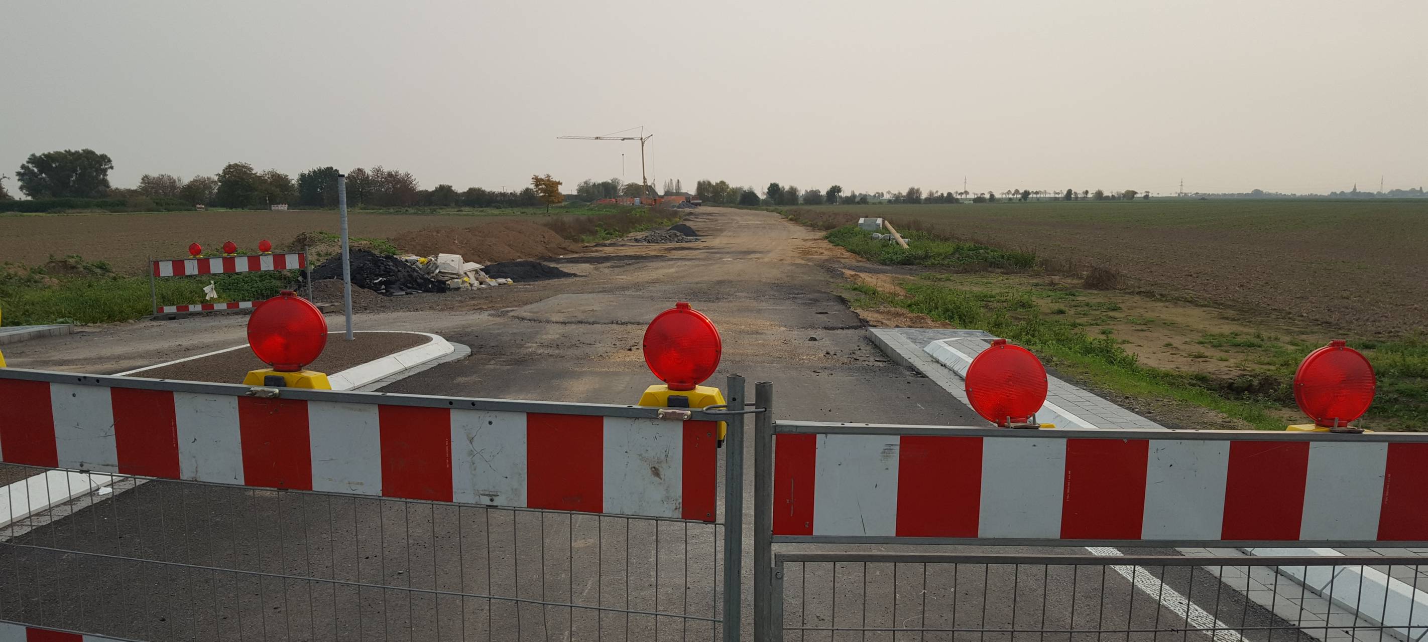 Baustellenfahrzeug in Rheindorf geklaut