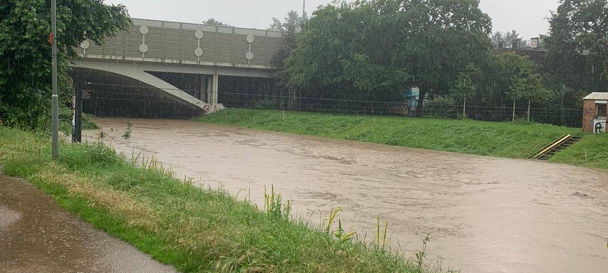 Hochwasser im Juli: Für drei Stadtteile war es knapp