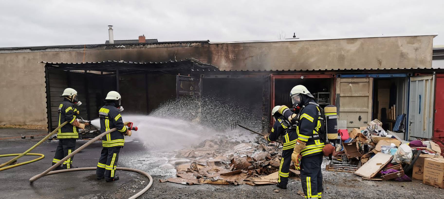 Feuer am Overfeldweg