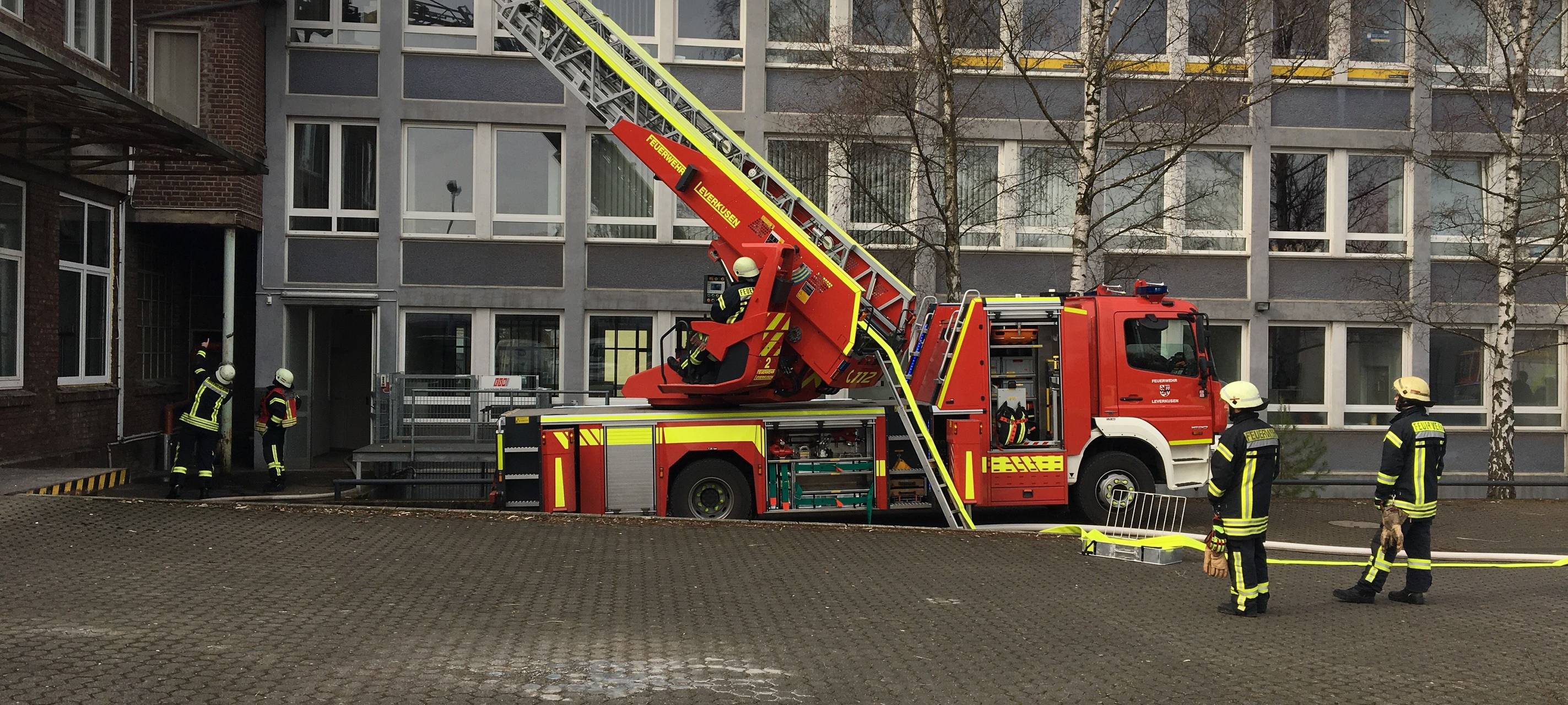 Feuer in Opladen