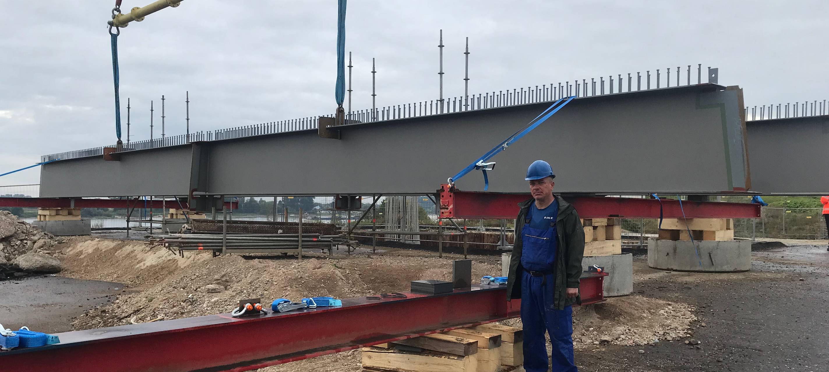Rheinbrücken-Baustelle geht in neue Phase