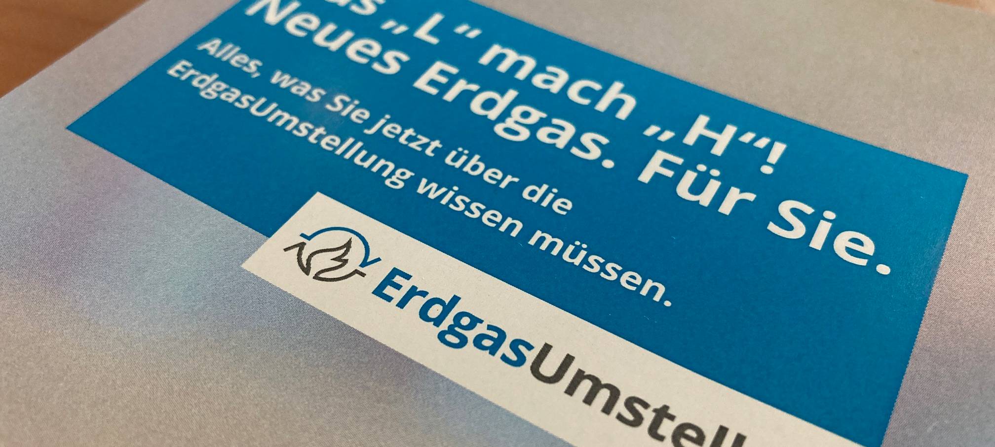 Umstellung von L- auf H-Gas