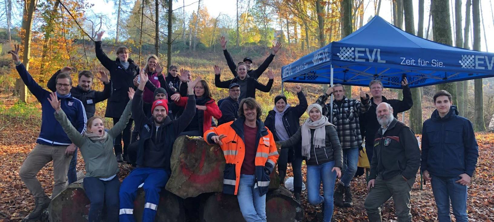 Aufforstung rund um die Diepentalsperre