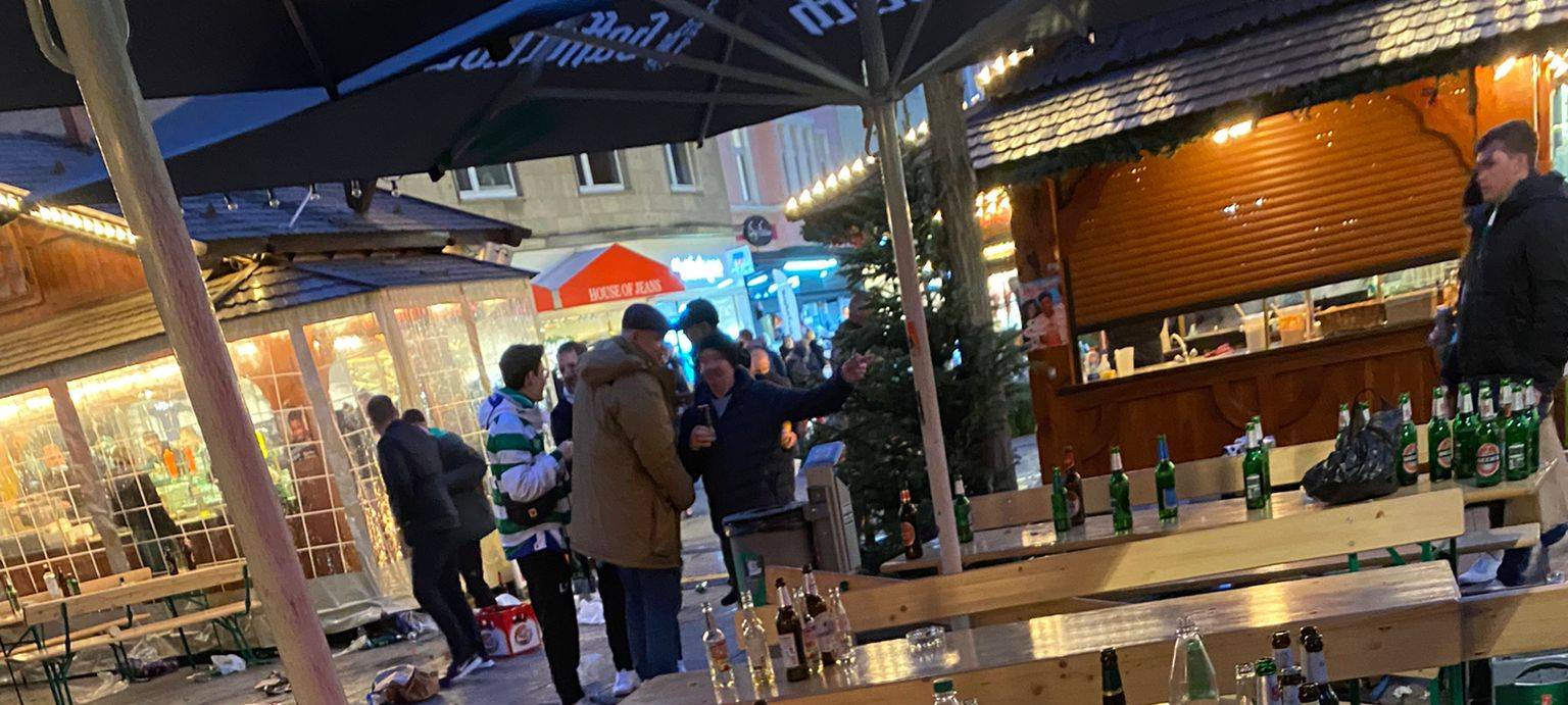 Anzeige nach Fan-Randale auf Wiesdorfer Weihnachtsmarkt