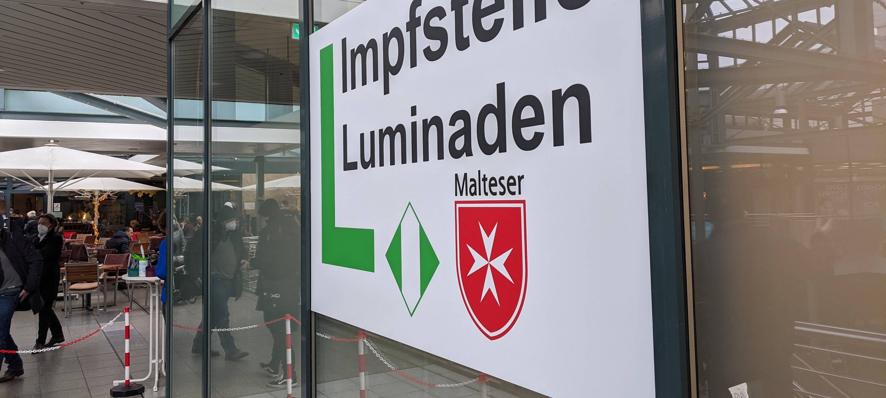 Auch ohne Termin: Impfen in den Luminaden