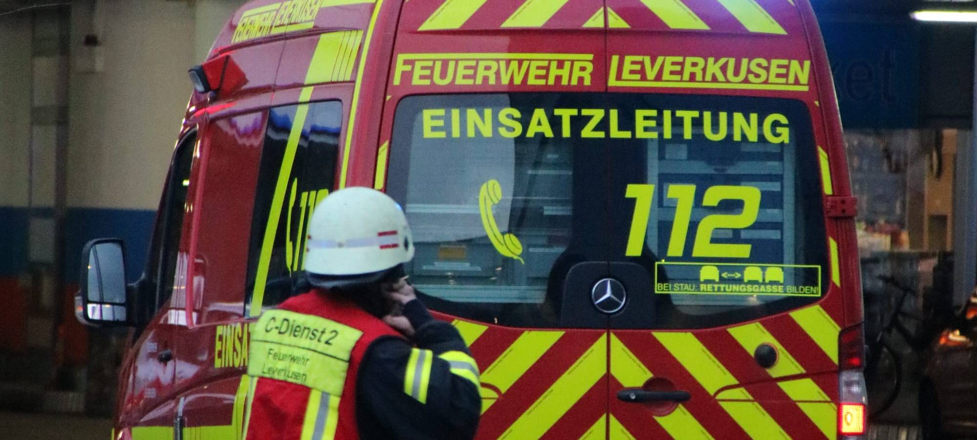 Sechs Verletzte nach Brand in Leverkusen-Alkenrath