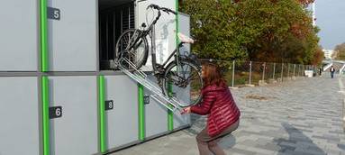 60 neue Fahrradboxen für Leverkusen