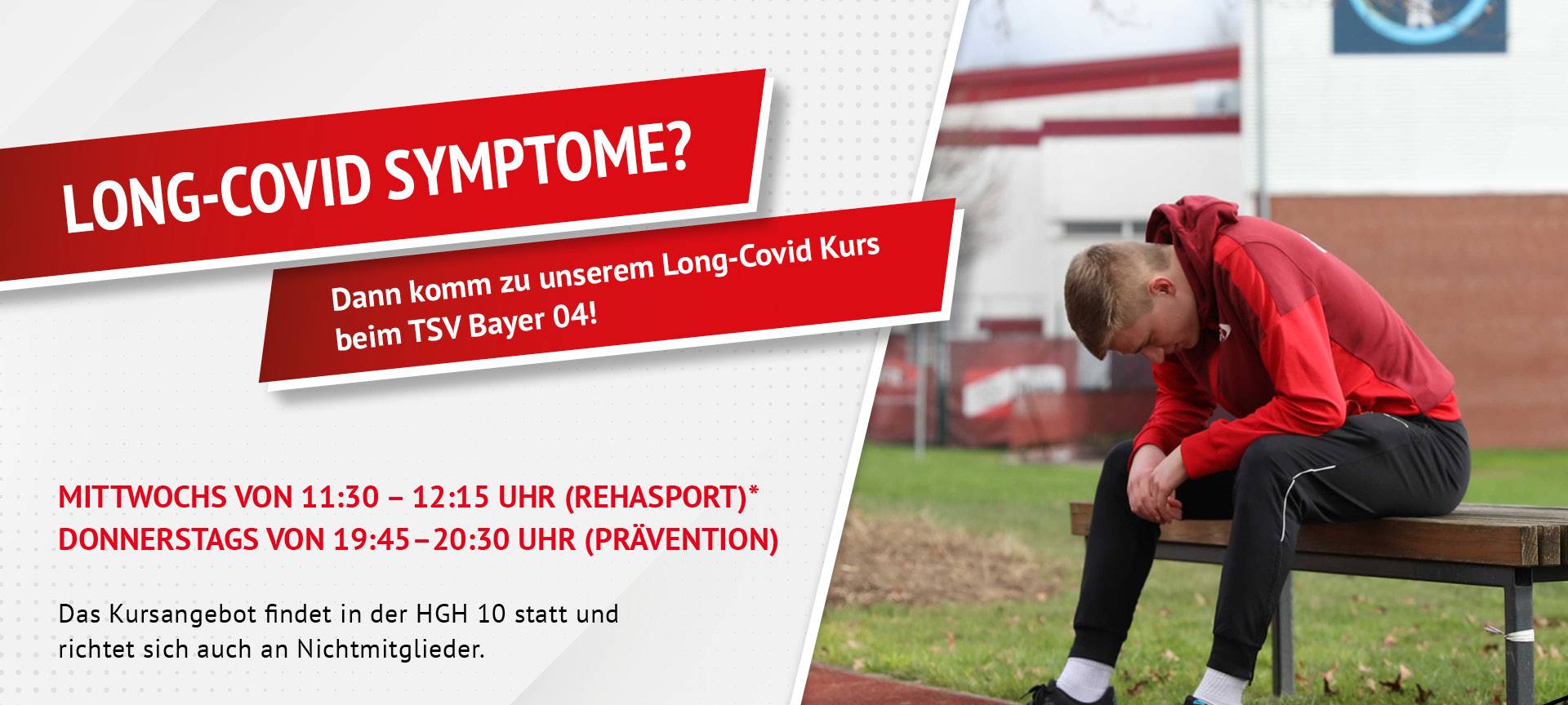 TSV Bayer 04 mit Angebot gegen Long Covid