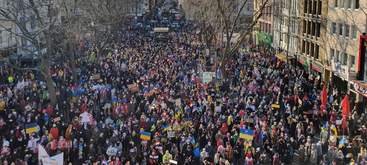Eine Viertelmillion demonstriert für Frieden