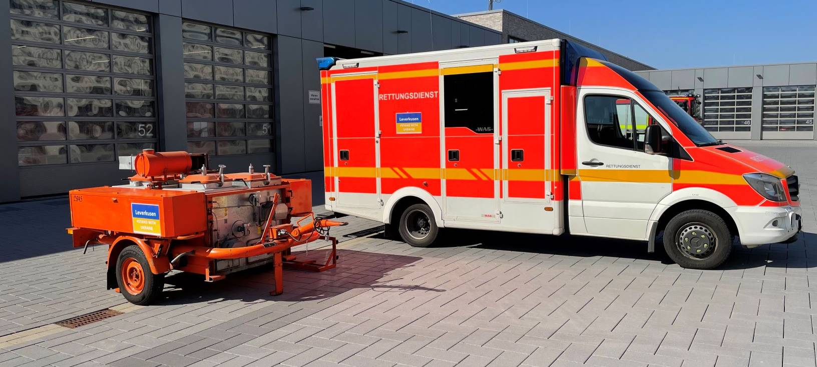 Wer zahlt den Rettungseinsatz in Leverkusen?