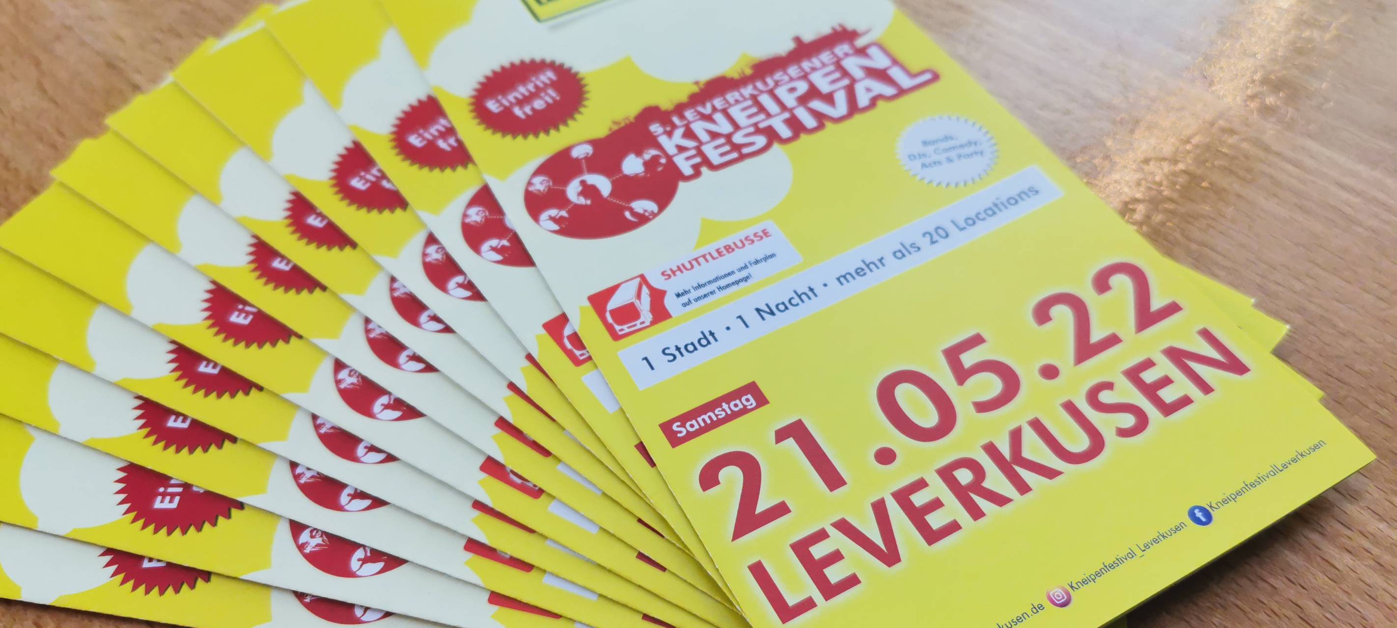 Vorbereitungen für Kneipenfestival laufen